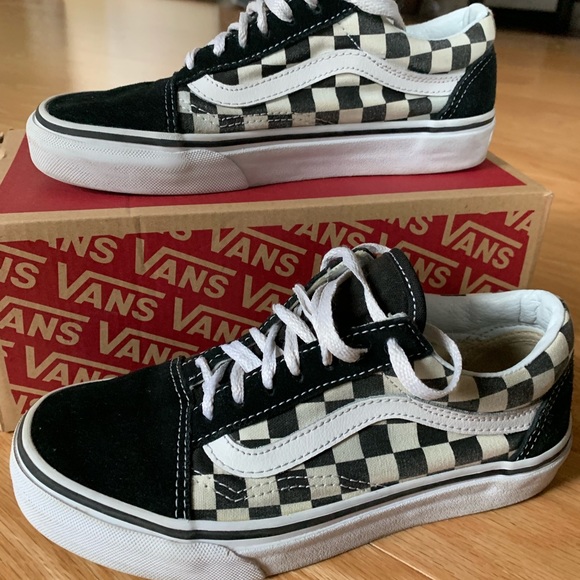 vans check lace old skool